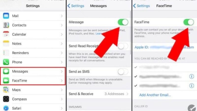 Turn off imessage on your iPhone